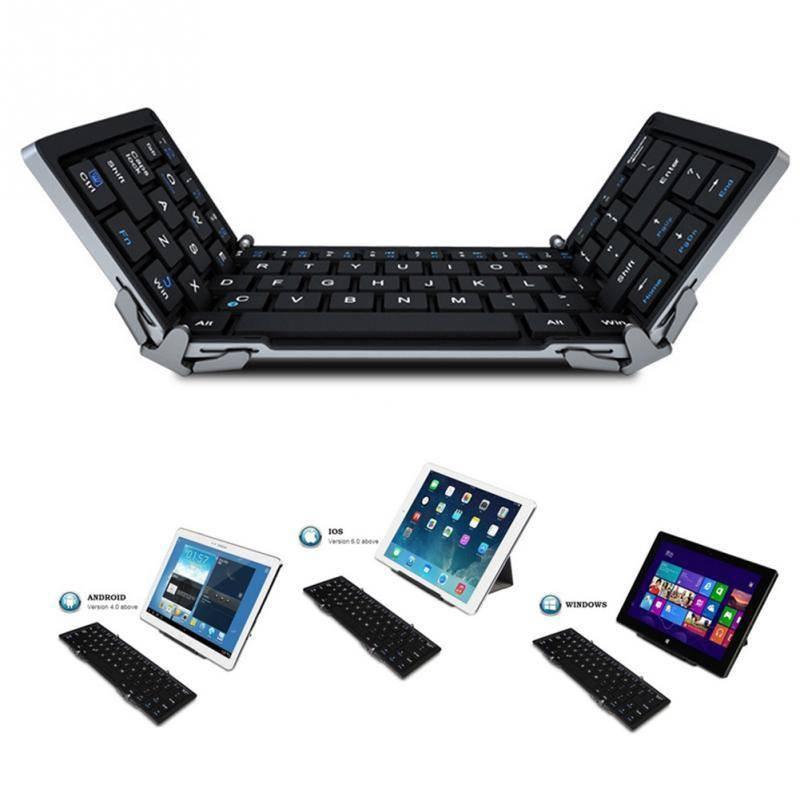 Smart Folding Bluetooth Keyboard – Ultra-Portable Travel Edition for Phones, Tablets & Laptops