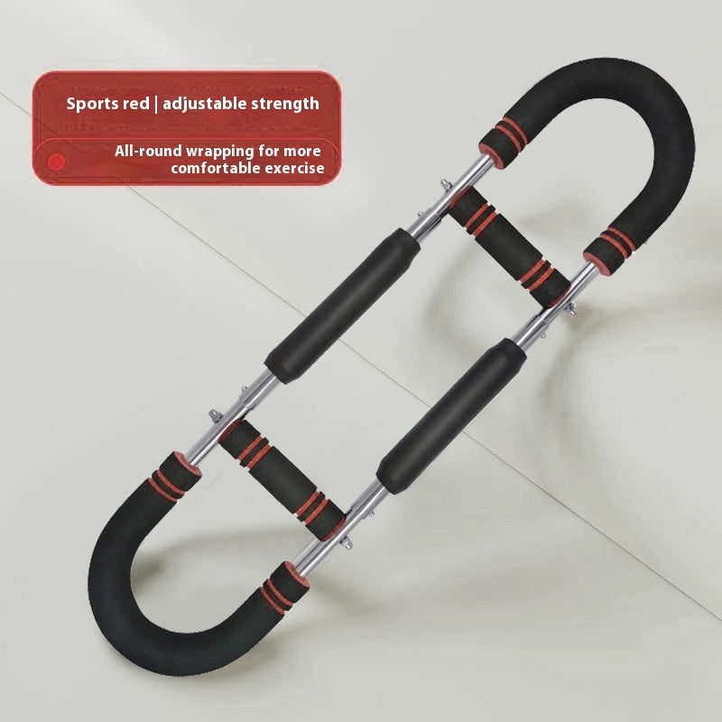 Adjustable U-Shaped Arm & Chest Strength Trainer | Home Gym Fitness Equipment