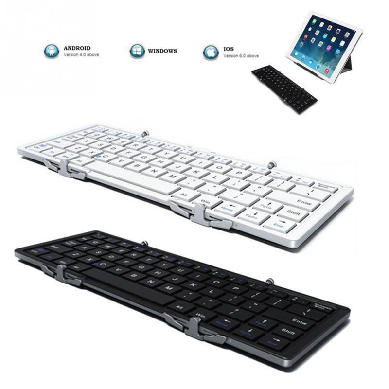 Smart Folding Bluetooth Keyboard – Ultra-Portable Travel Edition for Phones, Tablets & Laptops