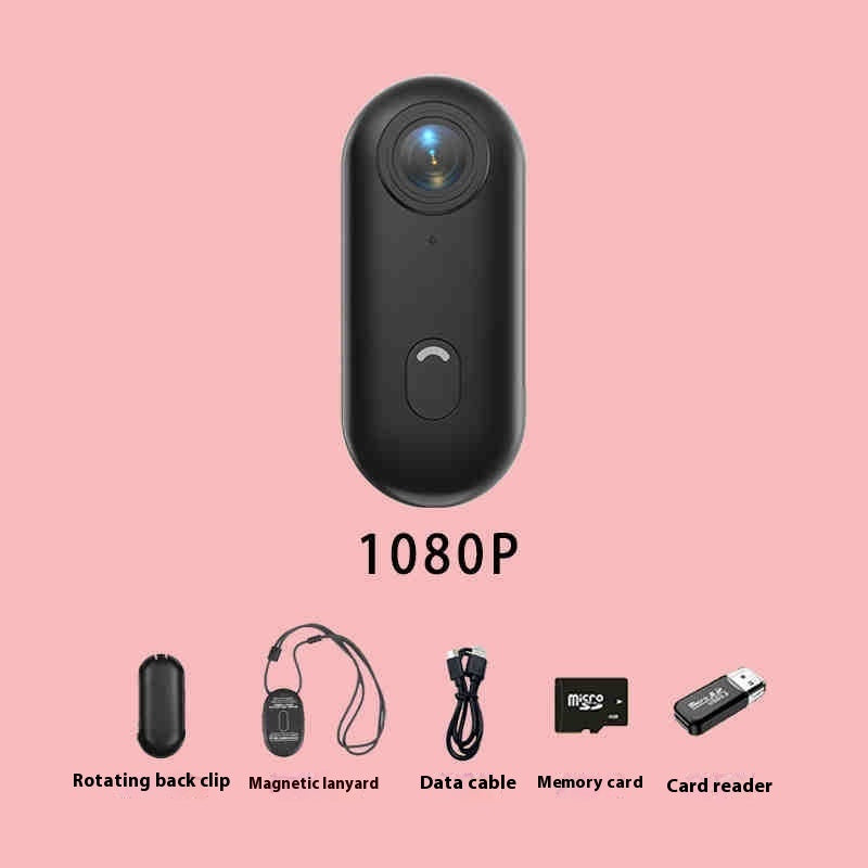 4K Mini Action Camera – Helmet & Body Mount Sports Cam for Motorcycle, Bike, Cycling, and Outdoor Adventure