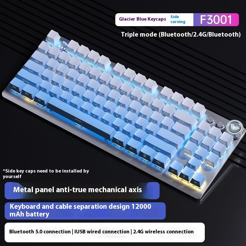 Tarantula Wireless Mechanical Keyboard Side Engraved Three-mode Bluetooth