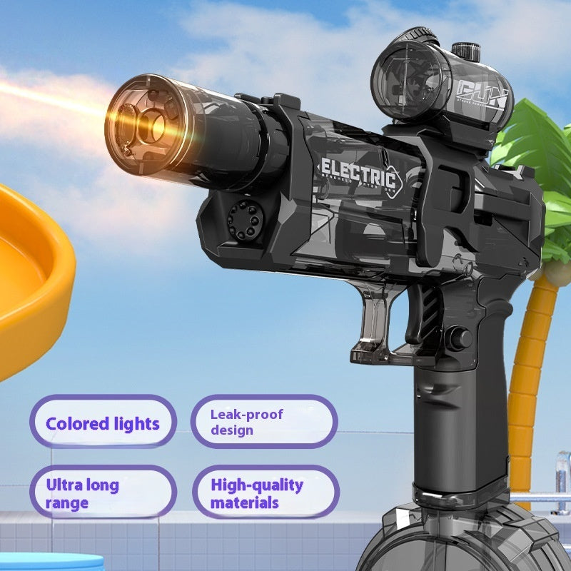 Electric Fire Rat Water Gun – Full Automatic Cool Light Water Blaster Toy for Kids (AC223)