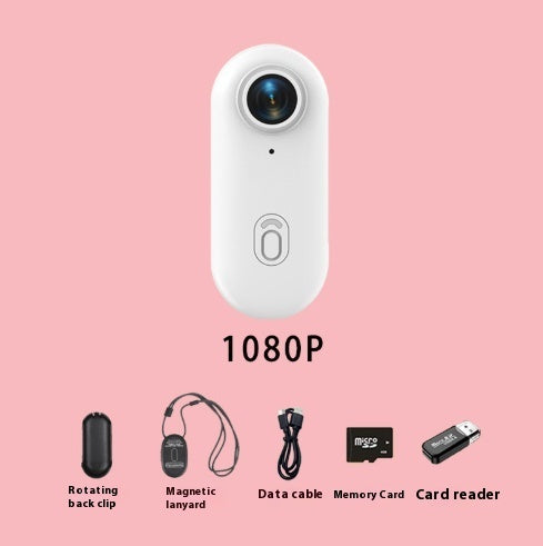 4K Mini Action Camera – Helmet & Body Mount Sports Cam for Motorcycle, Bike, Cycling, and Outdoor Adventure
