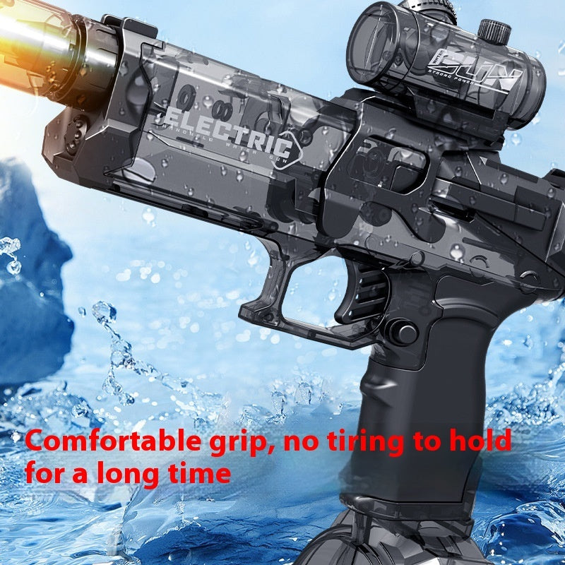 Electric Fire Rat Water Gun – Full Automatic Cool Light Water Blaster Toy for Kids (AC223)