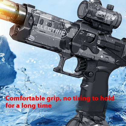 Electric Fire Rat Water Gun – Full Automatic Cool Light Water Blaster Toy for Kids (AC223)