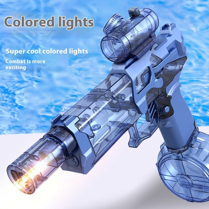 Electric Fire Rat Water Gun – Full Automatic Cool Light Water Blaster Toy for Kids (AC223)