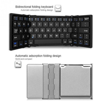 Smart Folding Bluetooth Keyboard – Ultra-Portable Travel Edition for Phones, Tablets & Laptops