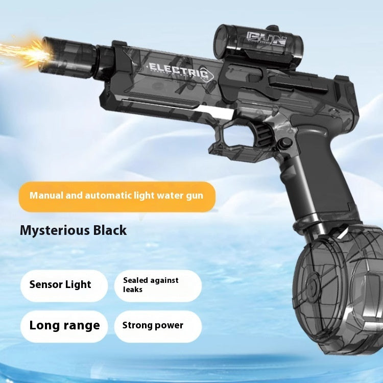 Electric Fire Rat Water Gun – Full Automatic Cool Light Water Blaster Toy for Kids (AC223)