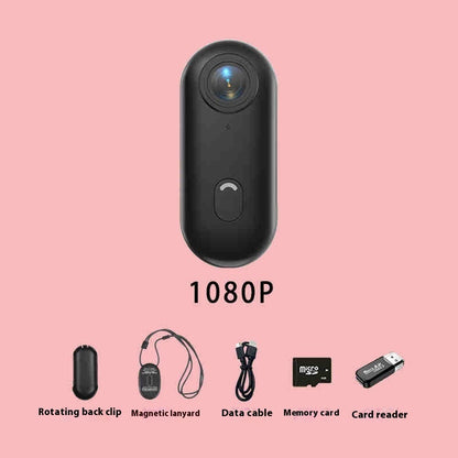 4K Mini Action Camera – Helmet & Body Mount Sports Cam for Motorcycle, Bike, Cycling, and Outdoor Adventure
