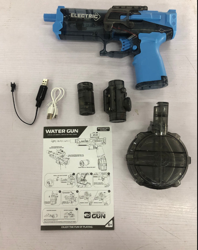 Electric Fire Rat Water Gun – Full Automatic Cool Light Water Blaster Toy for Kids (AC223)