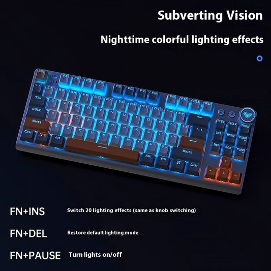 Tarantula Wireless Mechanical Keyboard Side Engraved Three-mode Bluetooth