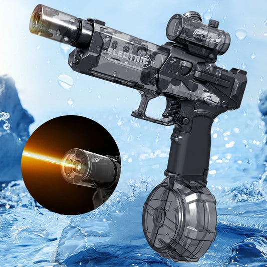 Electric Fire Rat Water Gun – Full Automatic Cool Light Water Blaster Toy for Kids (AC223)